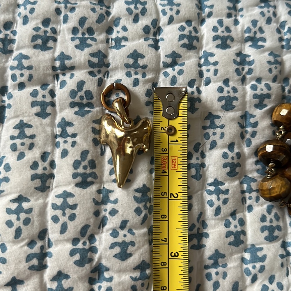 Very Allegra tiger eye chain and charms bundle - Picture 3 of 11
